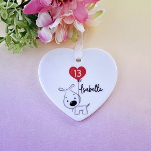 13th Birthday Personalised Ceramic