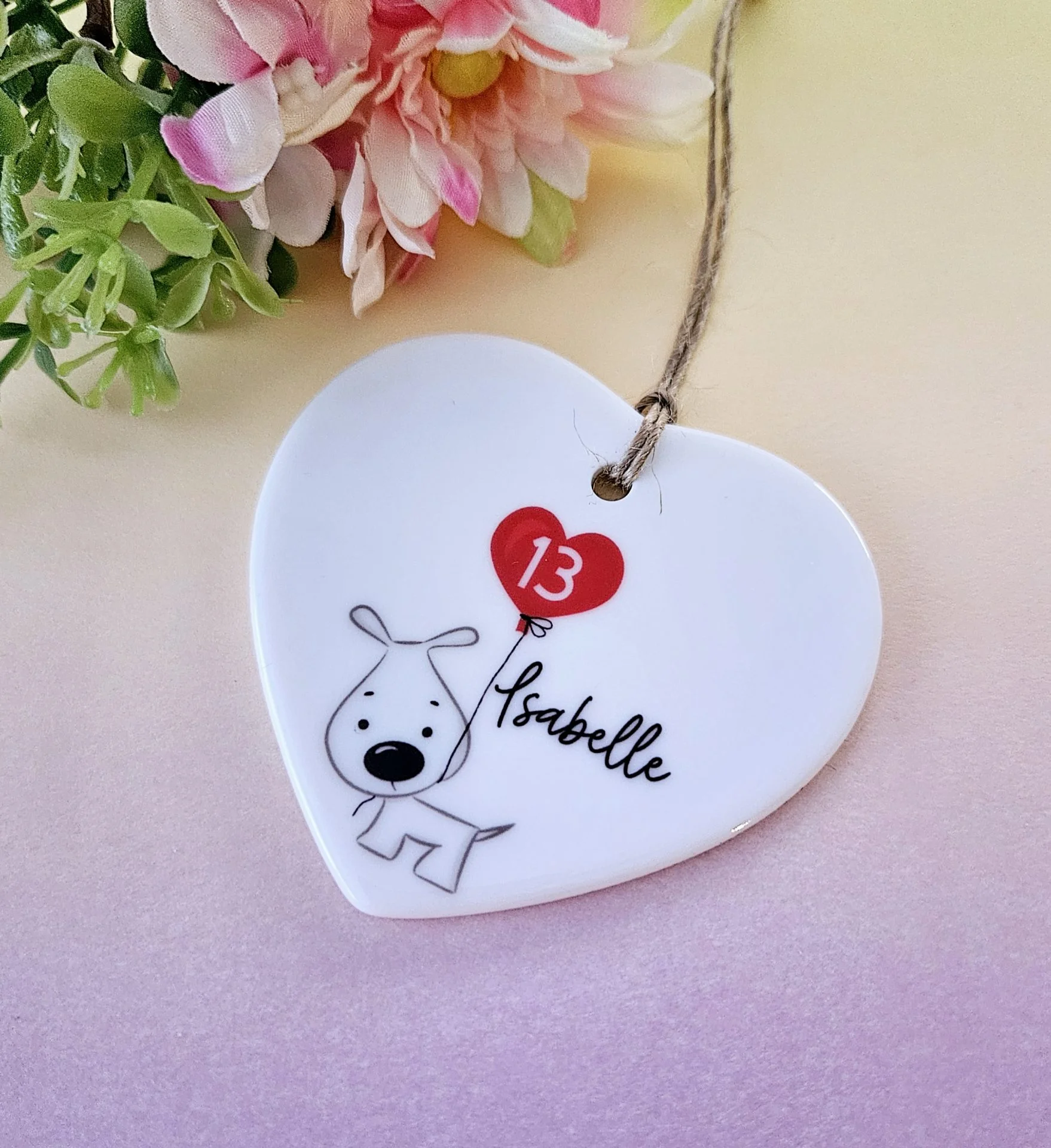 13th Birthday Personalised Ceramic - Image 4