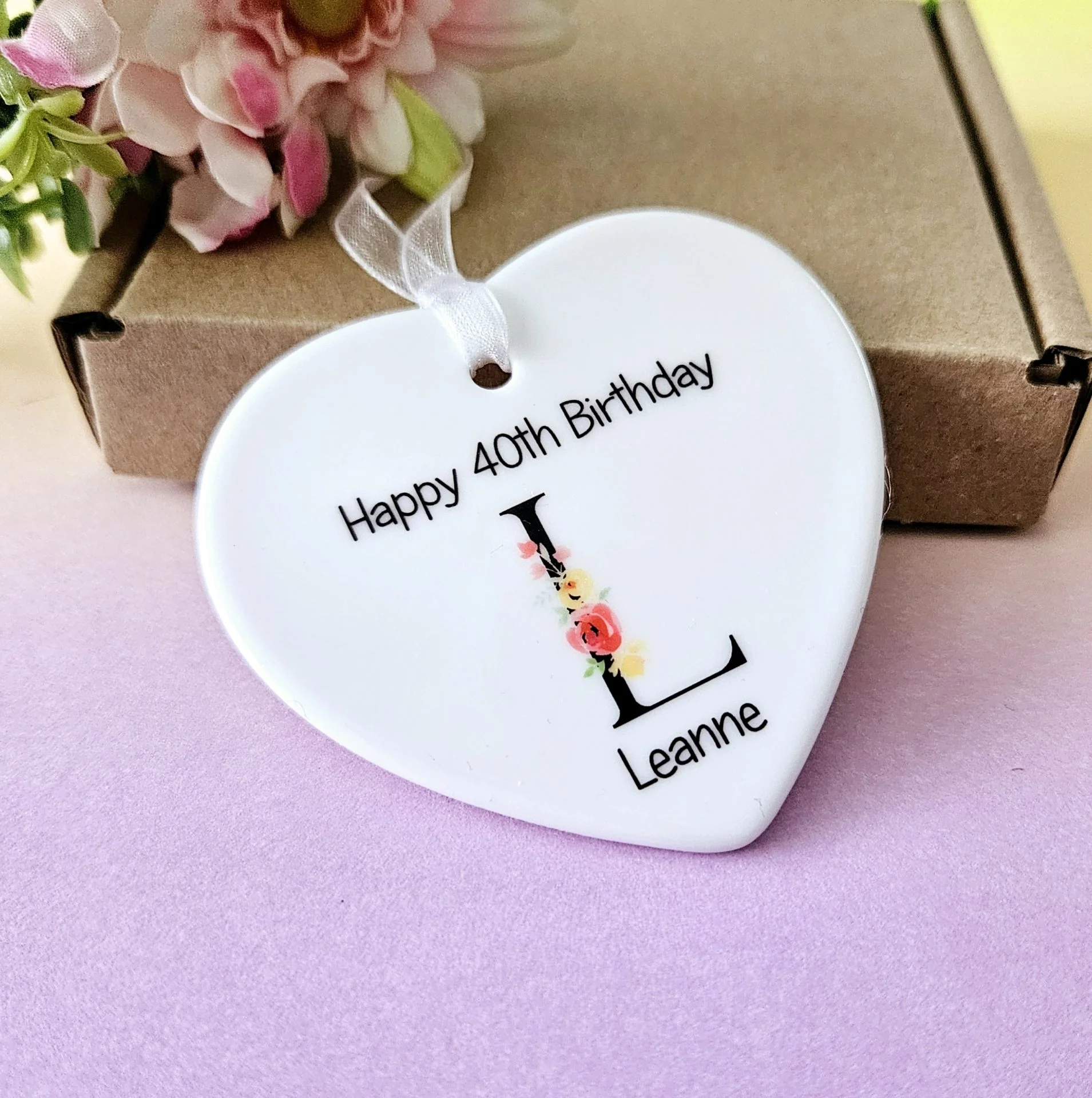 Happy 40th Birthday Ceramic - Image 4