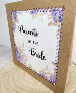 Parents Of The Bride, Greeting Card, Wedding Card, Congratulations Card