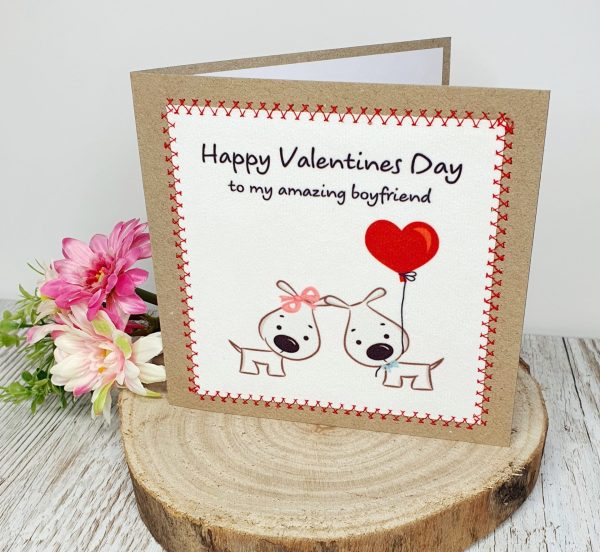 Happy Valentines Day Card, Card from Girlfriend, To My Amazing ...