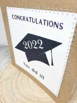Graduation Card, Congratulations, You Did It, Class Of 2022, Graduation