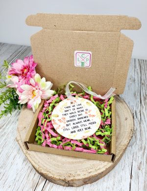 Memorial Keepsake Ceramic: In-Loving-Memory Condolence Gift, Personalised Sympathy Gift