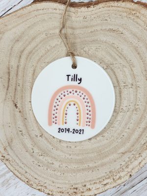 Pet Memorial Gift, Personalised Gift, Pet Memorial, Rainbow Bridge, Boho