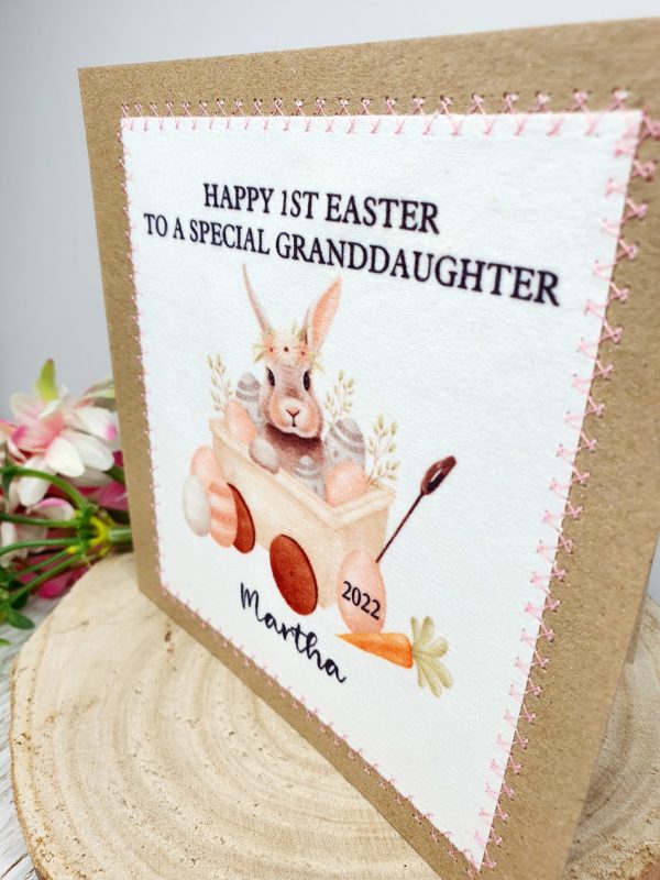 Granddaughters First Easter, Special Granddaughter, Personalised, 1st Easter