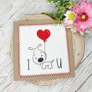 I Love You Card, Valentines Day, Valentines Day Card For Her Him