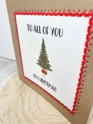 To All Of You At Christmas | To All The Family | Handmade Cards