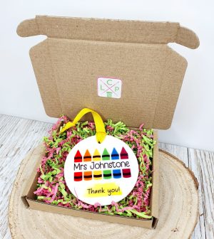 Personalised Teacher Ornament