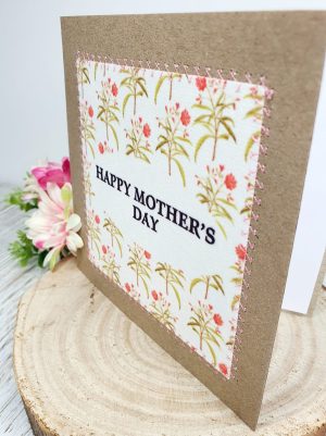 Happy Mother's Day Card, Homemade Card, Greeting Card, Mothers Day