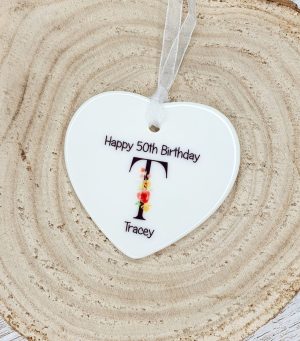 Happy 50th Birthday Ceramic