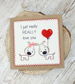 I Just Really Really Love You Card | I Love You Card | Valentines Day