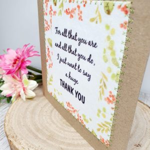 Thank You, Just To Say, Thank You Card, You Are Amazing, Huge Thank You