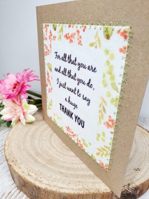 Thank You, Just To Say, Thank You Card, You Are Amazing, Huge Thank You