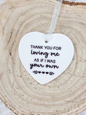 Thank You For Loving Me Ceramic
