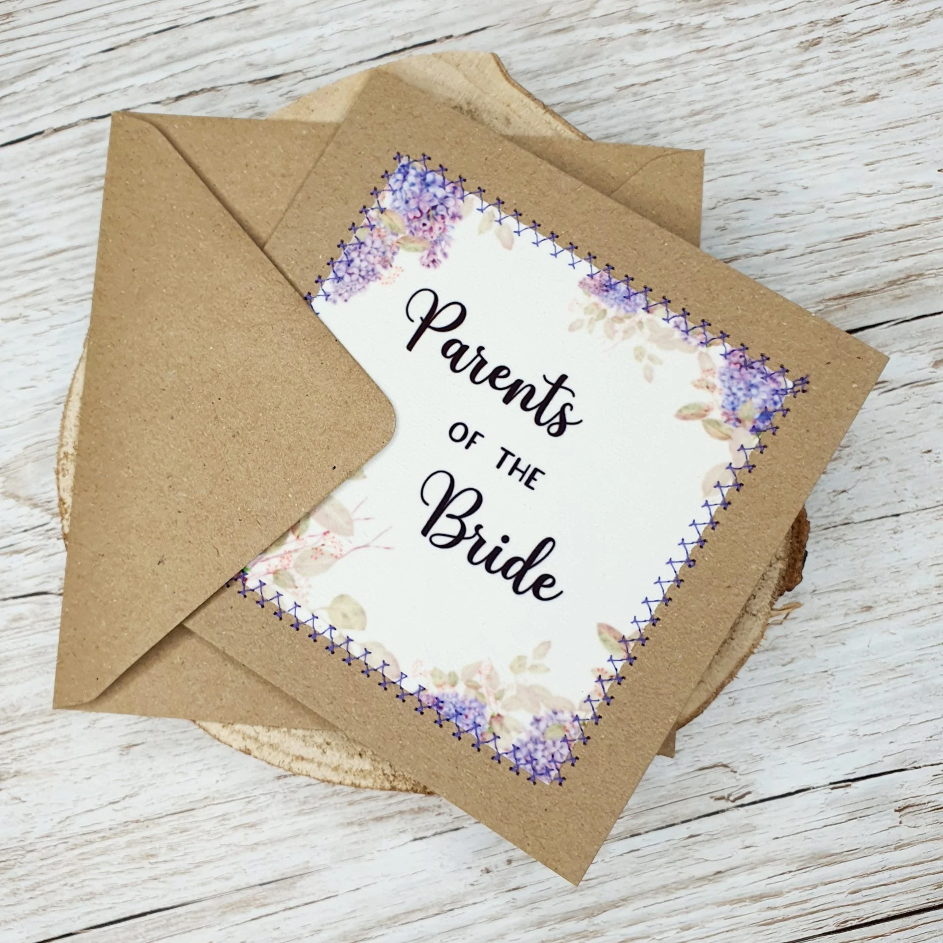Parents Of The Bride, Greeting Card, Wedding Card, Congratulations Card - Image 5