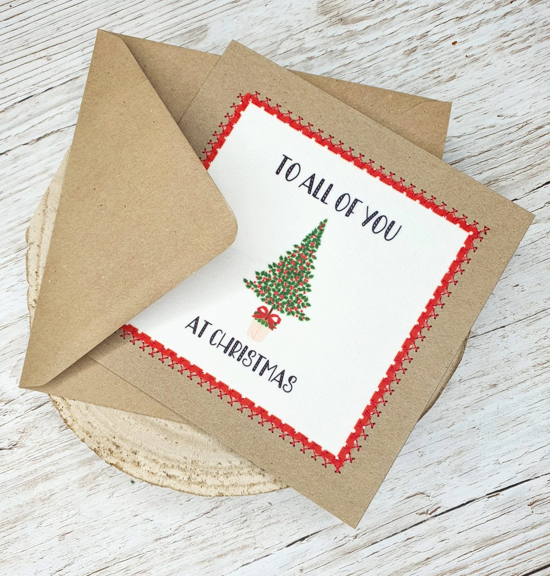 To All Of You At Christmas | To All The Family | Handmade Cards - Image 3