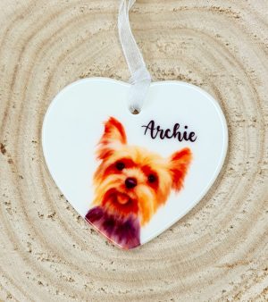 Personalised Yorkshire Terrier Ceramic