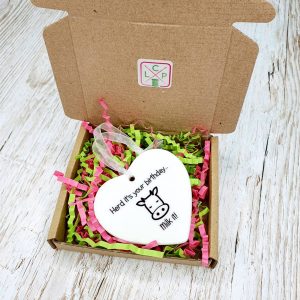 Herd It's Your Birthday Ceramic