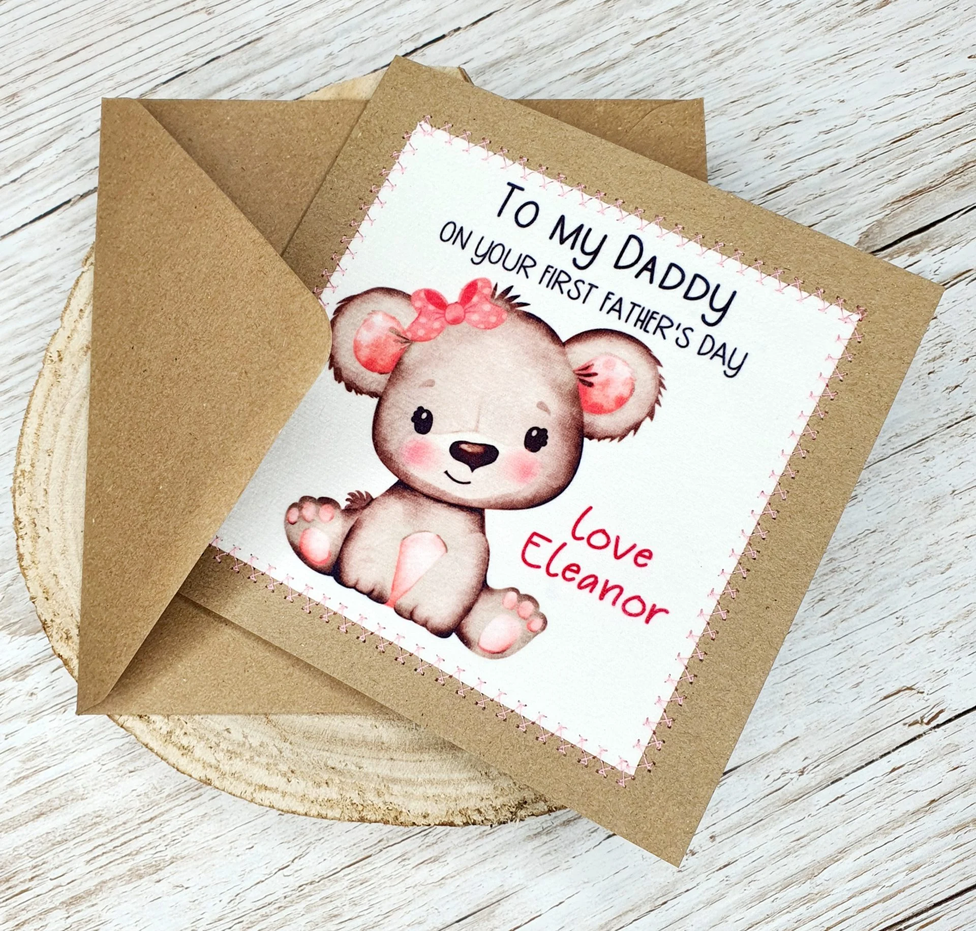 First Fathers Day Card, personalised, First Fathers Day, Daddy, New Daddy - Image 9