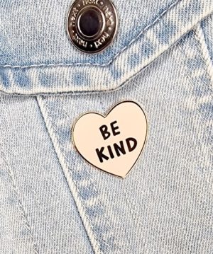 Be Kind Enamel Pin Badge