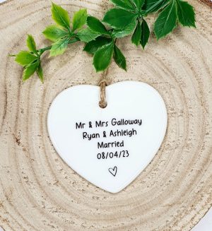 Personalised Just Married