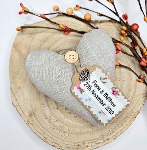 Linen Anniversary Gift, 4th Wedding Anniversary