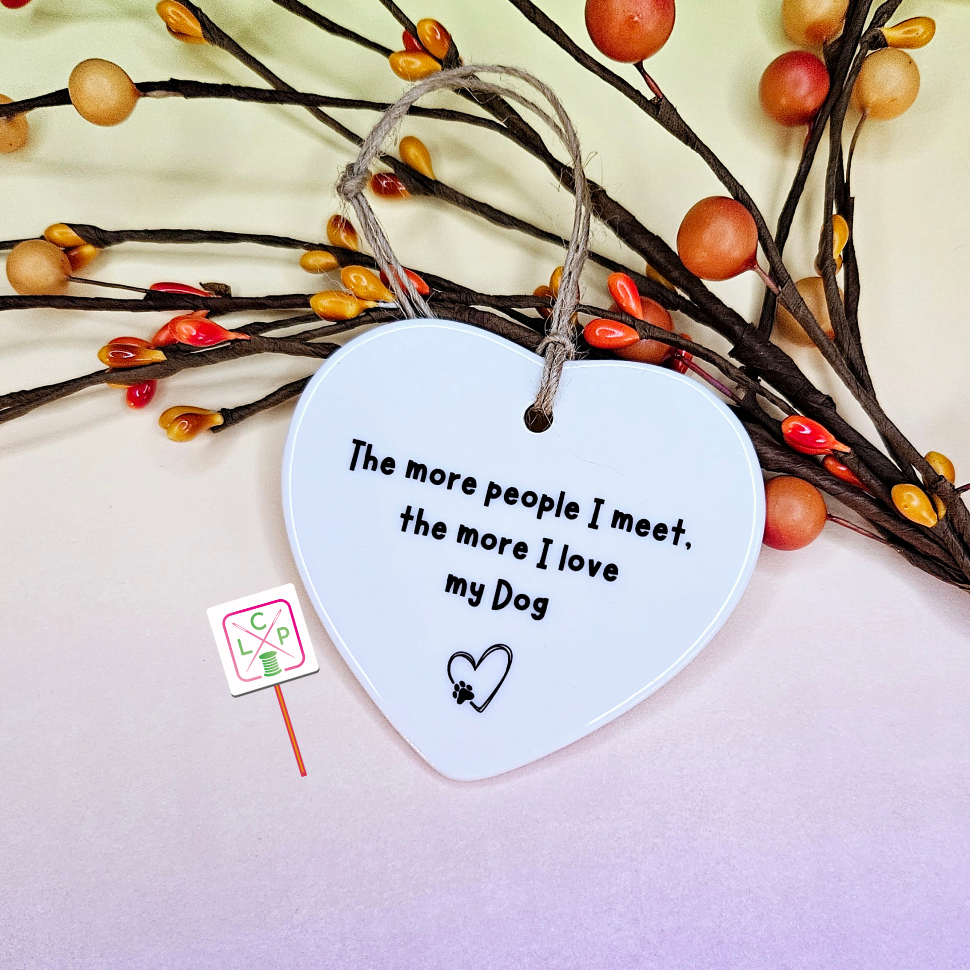 The More People I Meet, The More I Love My Dog Gift