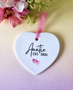 Custom Auntie Gift, Baby Announcement