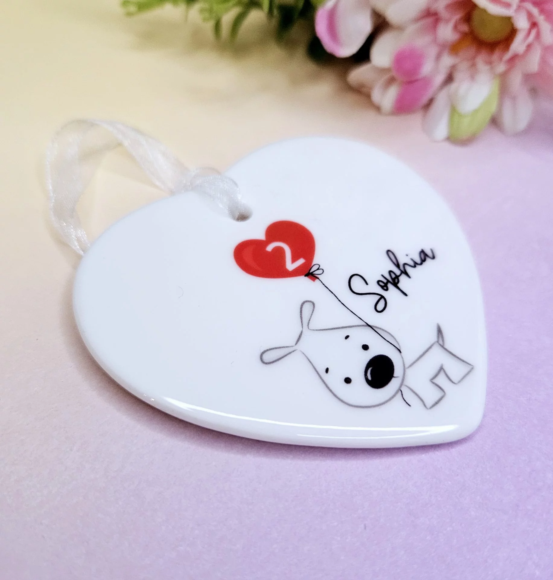 Personalised 2nd Birthday Ceramic Gift - Image 2