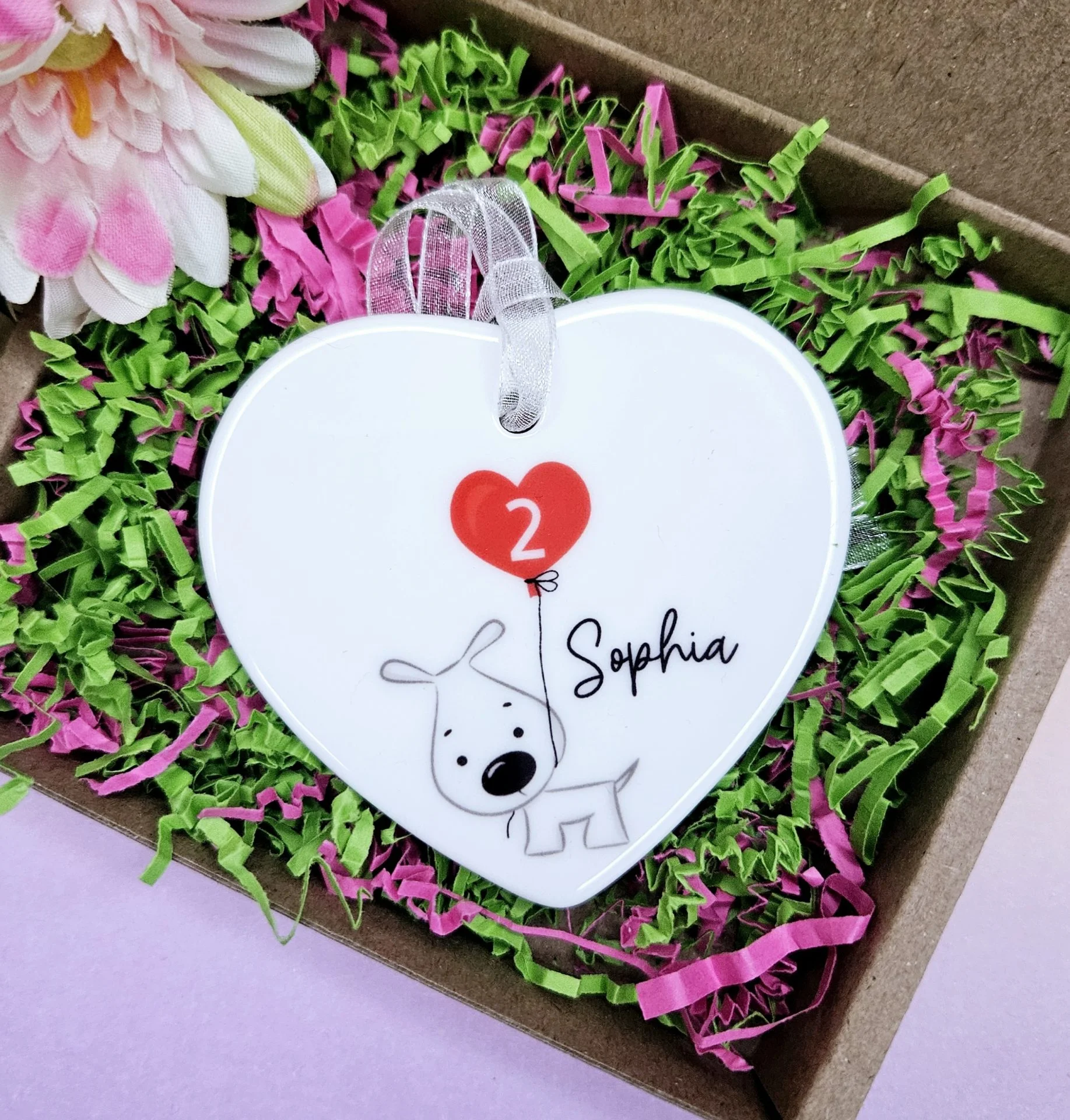 Personalised 2nd Birthday Ceramic Gift - Image 4