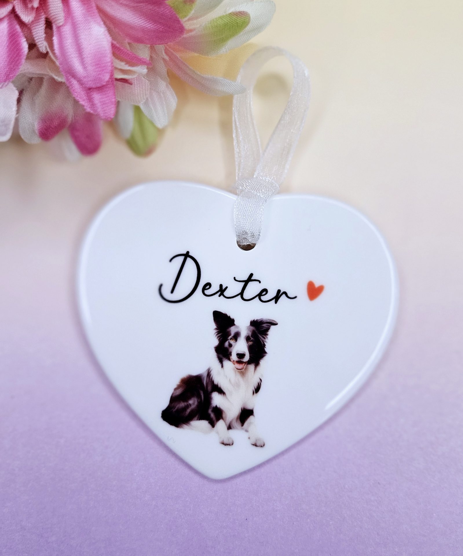 Personalised Border Collie Gift, Pet Memorial - Image 4