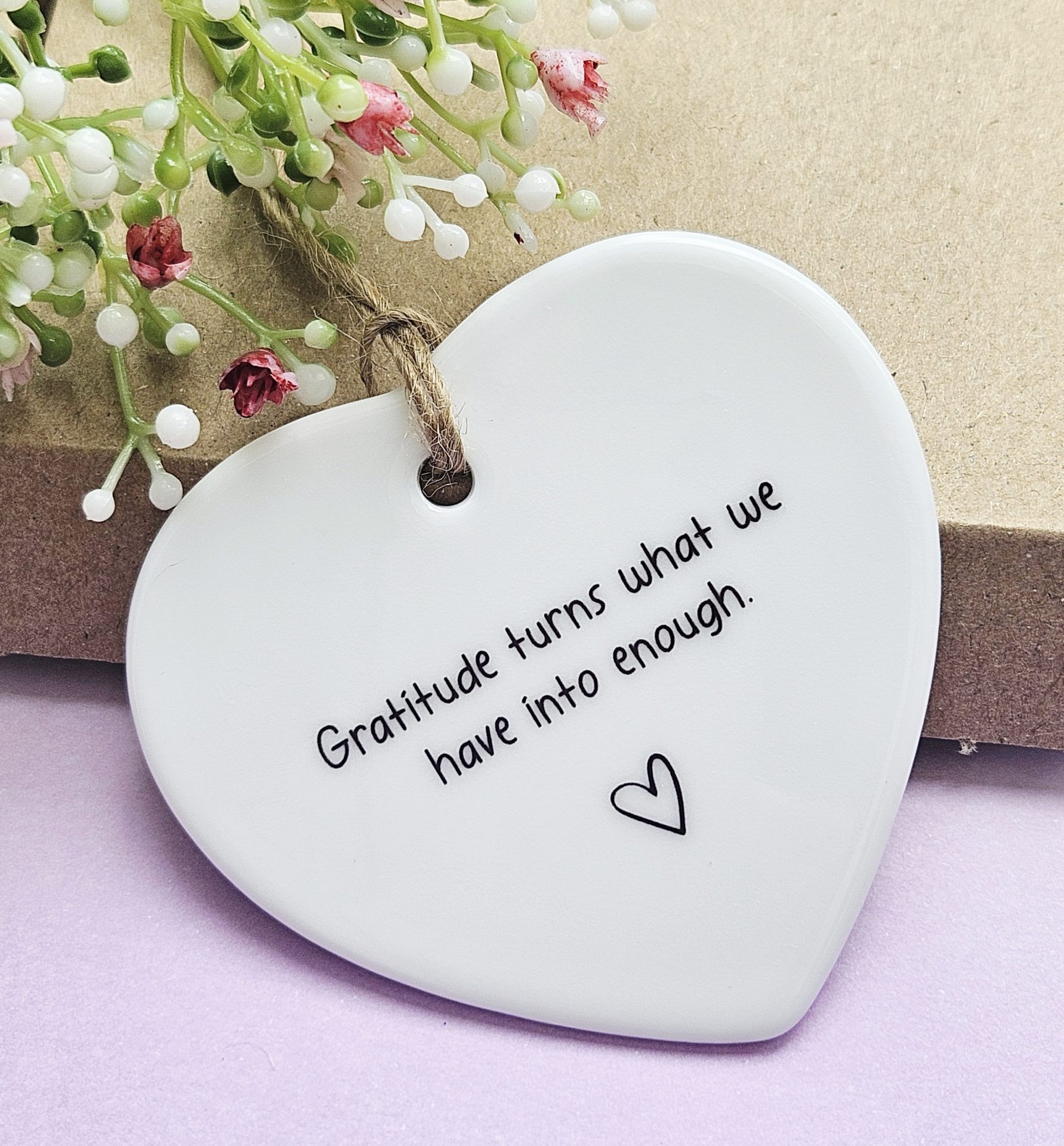 Gratitude Turns What We Have Into Enough, Inspirational Quote - Image 4