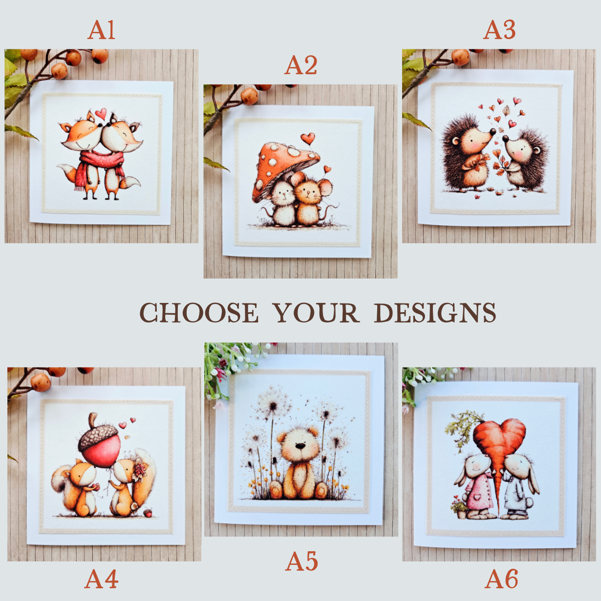 Animal Card Bundle – Build Your Own Pack of 5 - Image 2