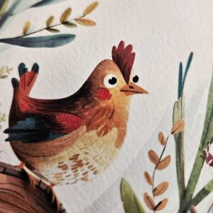 whimsical animal greeting card set