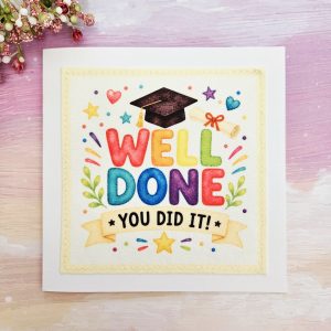 personalised graduation card
